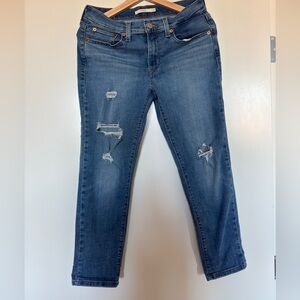 Levi's Women's Ripped Denim Jeans